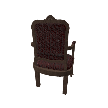 Wooden baroque chair