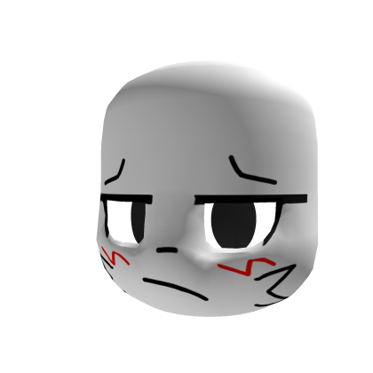 Gazing Kemono Face - Worried Roblox item
