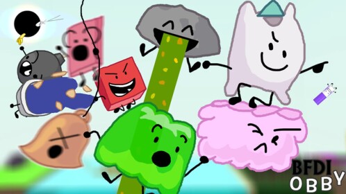 BFDI/BFB/TPOT Adventure Obby!
