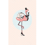 Fashion flamingo