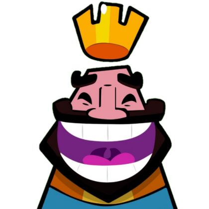 Clash Royale Laughing King Emote Roblox decal