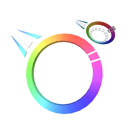 Cyber Color Wheel Webcore Shoulders Robloxian