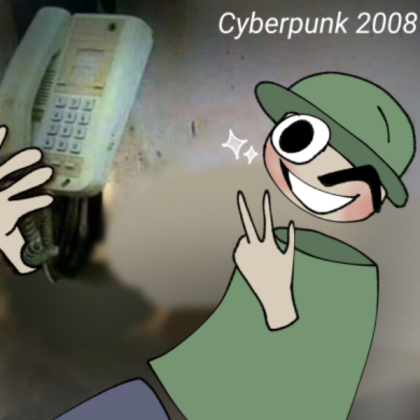 Dave and bambi meme (Cyberpunk) Roblox decal