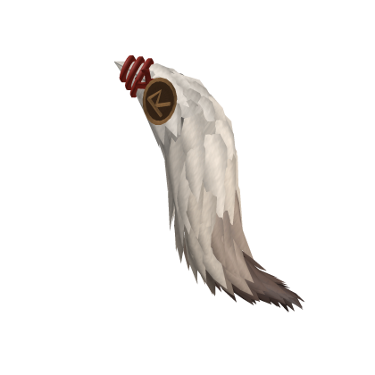 Viking Wolf Tail - White