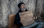 The homeless man community