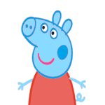 peppa pig is pink