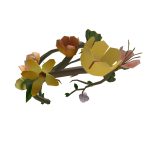 Iphigenia Crown of Flowers