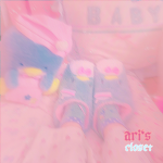 .ari’s closet.