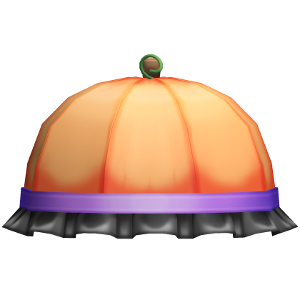 ♡ : cute orange pumpkin bucket hat