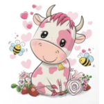 Strawberry cows!:>
