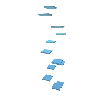 Obby Part spiral platforms