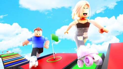 Roller Skates Obby