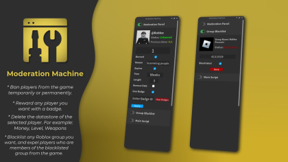 Moderation Machine - Ban System preview 1