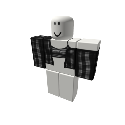 cropped off the shoulder plaid shirt w striped top