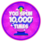 You Spun 10,000!