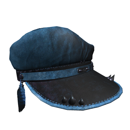 Blue Feather Cap
