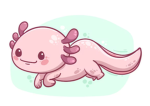 Peanut the Axolotl crew