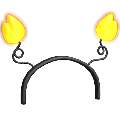* EMISSIVE * Glowy Flame Bopper Headband
