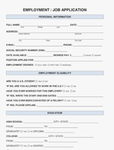 JOB APPLICATION CLOTHING STORE