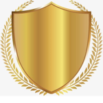 golden shield.