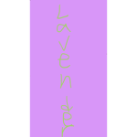 Lime and lavender