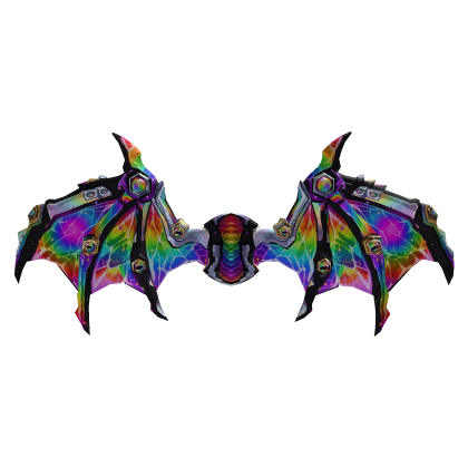Rainbow Ice Wyrm's Wings Recolor (Addon)