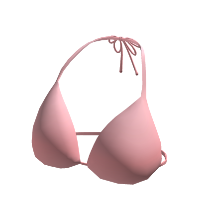 Blush Pink Bikini Top