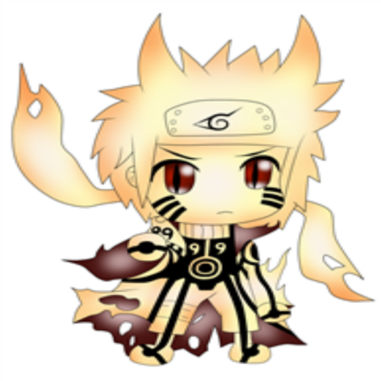Chibi Naruto Bijuu Mode Roblox decal