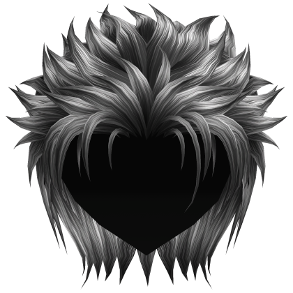 Ash Grey Y2K vk Boy Hair Roblox item