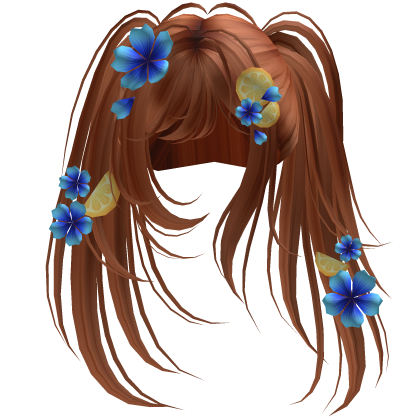 Ginger Tropical Blossom Hair