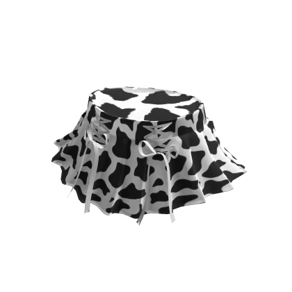 Cow Print Ribbons Skirt Roblox Item Rolimon s