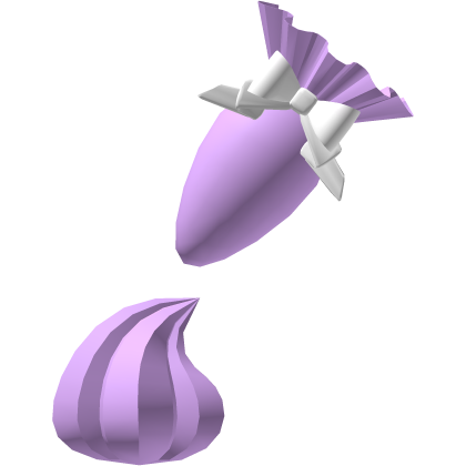 ♡・Grape Cake Frosting Decoration on Head (Purp Roblox item