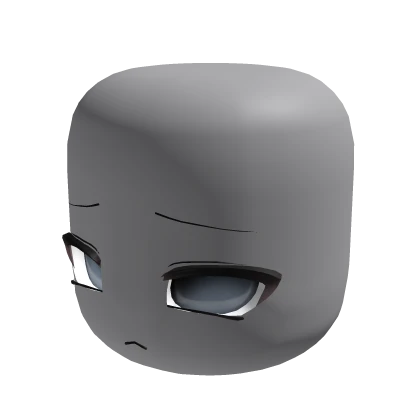 blue neutral scared moe cutie anim… - Dynamic Head | Roblox Item ...