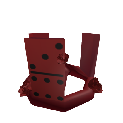 red roses domino crown