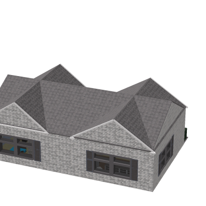 Suburban House Family Home Residential Living