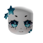 ♡ Face Starry Azure
