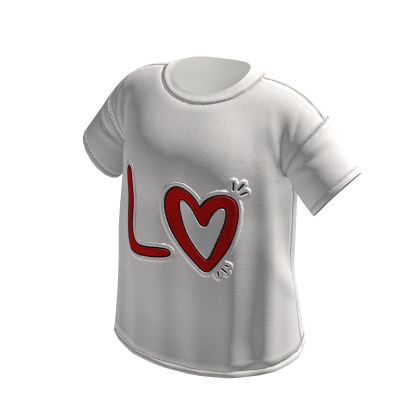 White Couple Love TShirt thumbnail