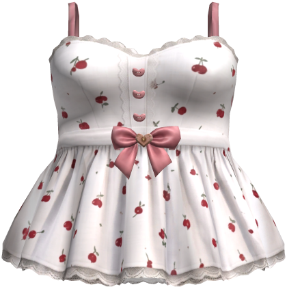 Kawaii Cherry Mini Dress
