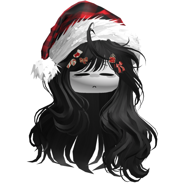 Cute Christmas Waves w/ Charms (Black)