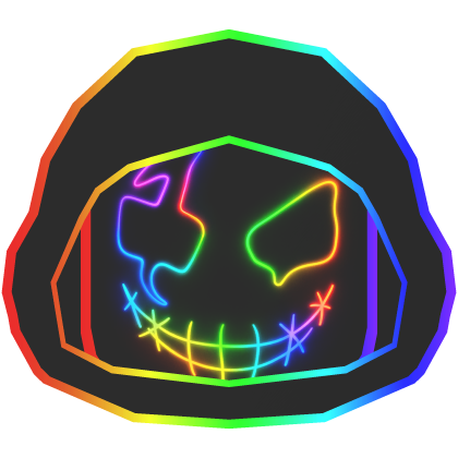 Rainbow Cartoony Hood