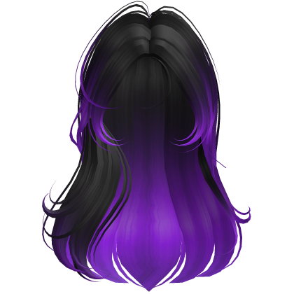 Long Wavy Hair (Purple) Roblox item