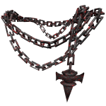 Rageful Crimson Kurapika Neck Hanging Chain