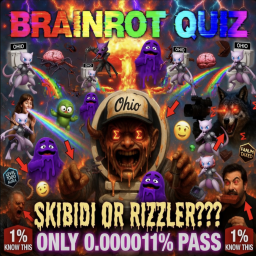 THE Brainrot Quiz (RESET OTHERS PROGRESS🧌)