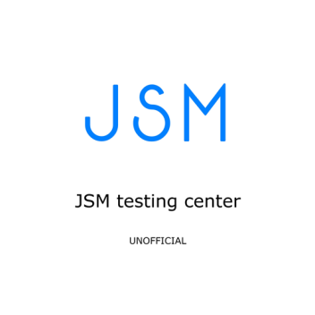 JSM Testing center [NEW! JSM SCO-V3!]