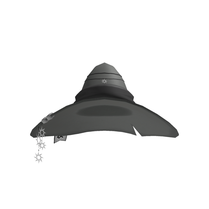 Gray Spawner Wizard Hat