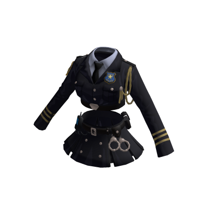 Police officer skirt thumbnail