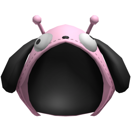 Pink Invader Zim Gir Plush Hood