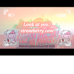Strawberry cows love!