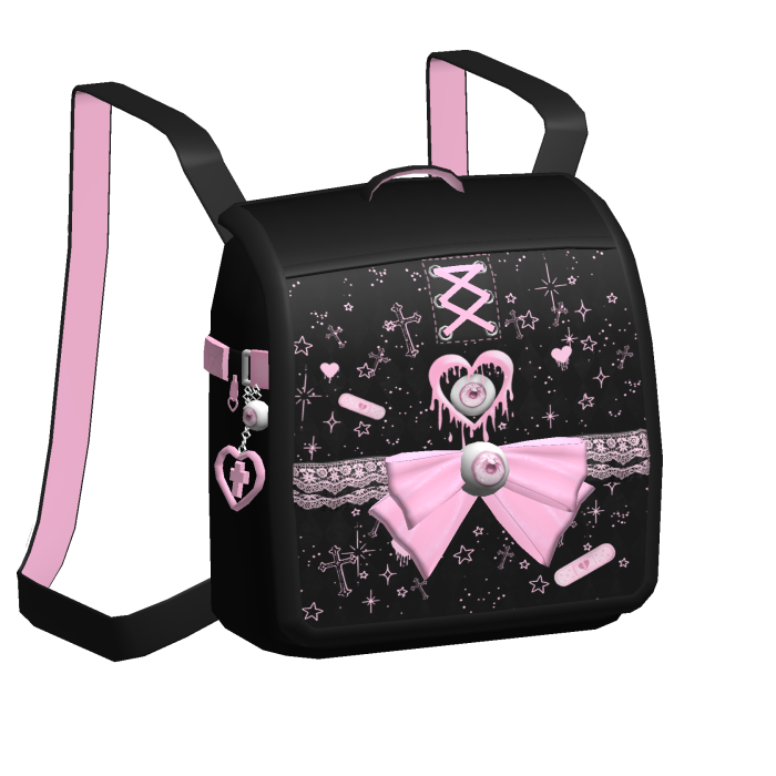 (˶°ㅁ°) !! 🧁creepy cute gurokawa school bag 1.0