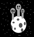 Spoons on the moon